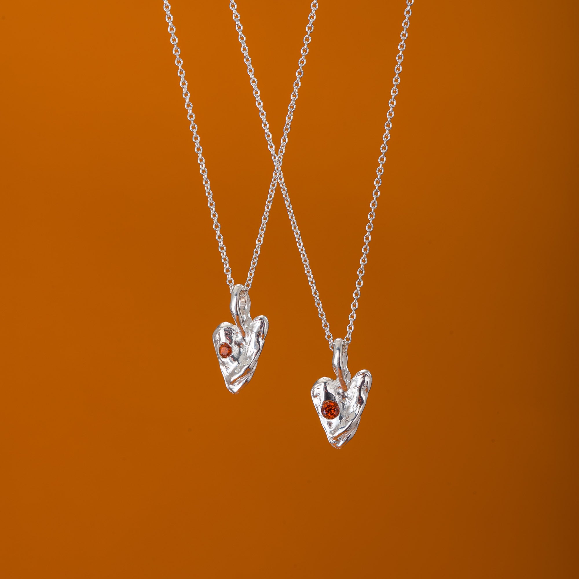 MOLTEN HEART with GARNET